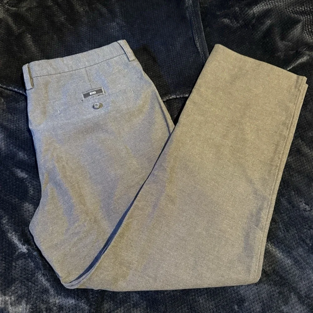 Hugo Boss Crigan1-W Gray Cotton Stretch Chino Straight‎ Pants 36R